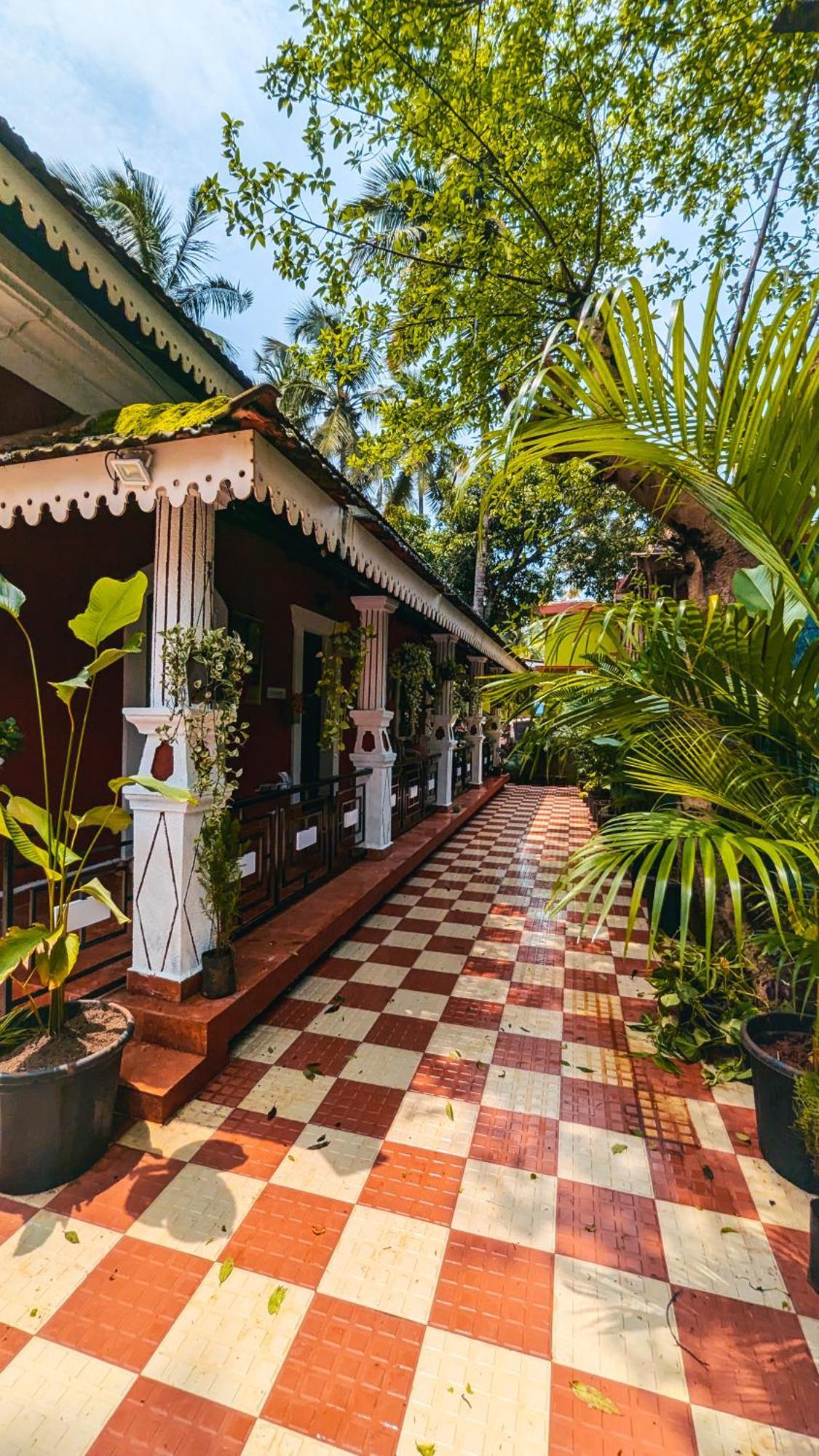 The First House By V3Homestay 4Bhk Private Pool Calangute Exterior foto